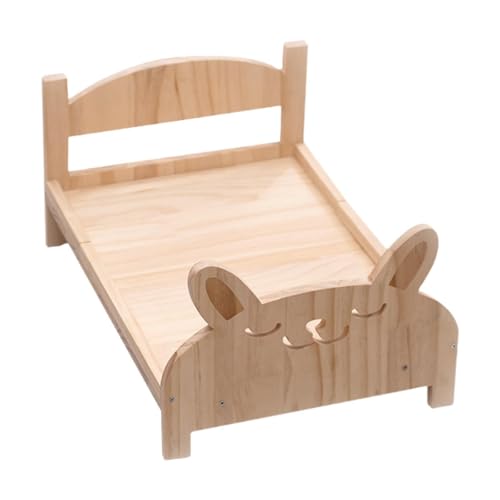 FytStycale Haustierbett aus robustem Material, Katzenbett für Kleintiere und Welpen, einfach zu montieren, 52x36x25cm FytStycale Haustierbett aus robustem Material, Katzenbett für Kleintiere und Welpen, einfach zu montieren, 52x36x25cm von FytStycale
