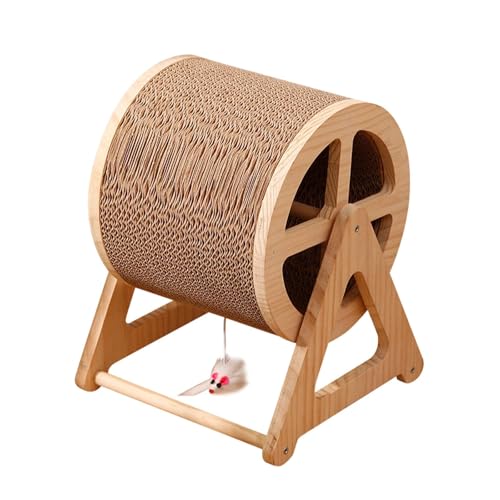 FytStycale Katzenkratzmöbel, interaktives Spielzeug für Katzen und kleine Tiere, Holzfarbe FytStycale Katzenkratzmöbel, interaktives Spielzeug für Katzen und kleine Tiere, Holzfarbe von FytStycale