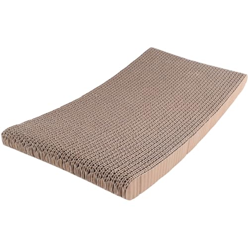 Fzzuzdlap Pet Scratcher Wooden Pet Scratch Board Bed Scratching Pad Pet Toys Grinding Nail Scraper Mat Training Grinding Claw C von Fzzuzdlap