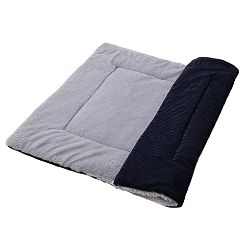 GADXE Kleines Hundebett, waschbare Hundebox, beruhigende, Flauschige Anti-Angst-Hundebetten, Deluxe-Hundematte mit Rutschfester Unterseite Beinruhekissen Fan (A, One Size) von GADXE