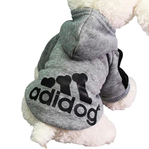 GAGALU ropa de mascota Ropa De Mascotas Pequeños Perros Medios Medianos Sudaderas Con Capucha De Cachorros De Puta Mascotas Para Mascotas De Perros Ropa-Gris-2XL von GAGALU