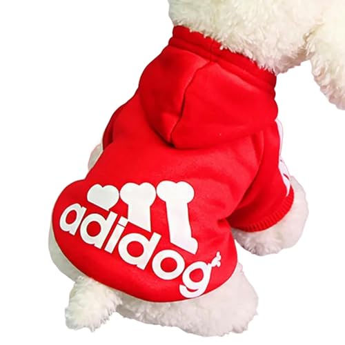 GAGALU ropa de mascota Ropa De Mascotas Pequeños Perros Medios Medianos Sudaderas Con Capucha De Cachorros De Puta Mascotas Para Mascotas De Perros Ropa-Rojo-3XL von GAGALU