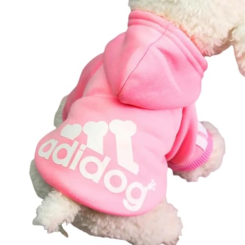 GAGALU ropa de mascota Ropa De Mascotas Pequeños Perros Medios Medianos Sudaderas Con Capucha De Cachorros De Puta Mascotas Para Mascotas De Perros Ropa-Rosa-2XL von GAGALU