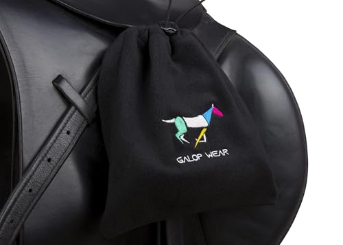 GALOP WEAR Steigbügelschoner Steigbügelhülle (schwarz) von GALOP WEAR