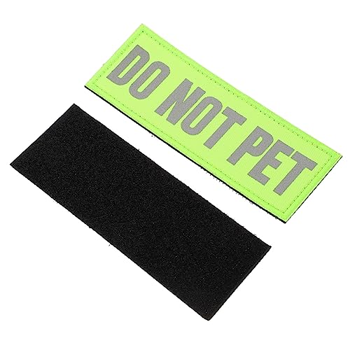 GALPADA 2Stücke Reflektierendes Service Dog Patch Sicherheitsweste Für Begleithunde Nylon Aufkleber Für Hundegeschirr Wasserabweisend Langlebig Für Nächtliche GALPADA 2Stücke Reflektierendes Service Dog Patch Sicherheitsweste Für Begleithunde Nylon Aufkleber Für Hundegeschirr Wasserabweisend Langlebig Für Nächtliche von GALPADA