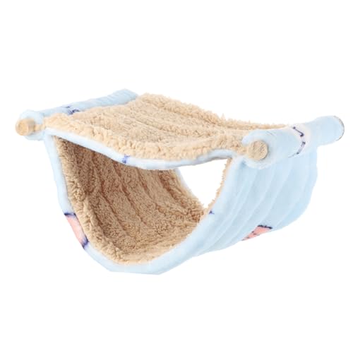 GALPADA Dekoratives Hängemattenbett für Kleine Haustiere Bequemes Hamsterbett Chinchilla Hängematte für Meerschweinchen Ratten GALPADA Dekoratives Hängemattenbett für Kleine Haustiere Bequemes Hamsterbett Chinchilla Hängematte für Meerschweinchen Ratten von GALPADA