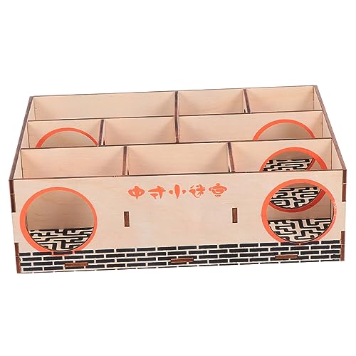 GALPADA Holz Labyrinth Für Kleine Haustiere Aktivitäts Und Trainingsspielzeug Für Hamster Ratten Und Zwerghamster Bewegung Und Geistiger Gesundheit Fördert GALPADA Holz Labyrinth Für Kleine Haustiere Aktivitäts Und Trainingsspielzeug Für Hamster Ratten Und Zwerghamster Bewegung Und Geistiger Gesundheit Fördert von GALPADA