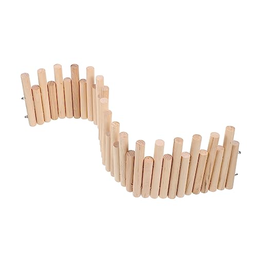 GALPADA Kleintier Hamster Holzleiter mit Tunnel für und Gesunde Haustiere Hohe Brücke und Kletterhilfe Zubehör für Hamster und Meerschweinchen GALPADA Kleintier Hamster Holzleiter mit Tunnel für und Gesunde Haustiere Hohe Brücke und Kletterhilfe Zubehör für Hamster und Meerschweinchen von GALPADA