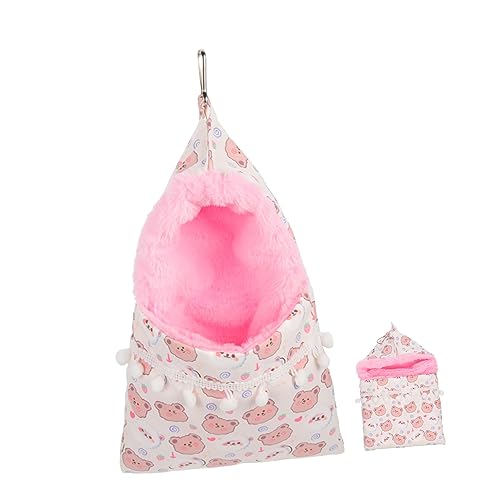 GALPADA Kuschelige Hängematte für Kleintiere Hamsterbett aus Hochwertigem Material für Frettchen Ratten Meerschweinchen und Zuckerglider für Winter GALPADA Kuschelige Hängematte für Kleintiere Hamsterbett aus Hochwertigem Material für Frettchen Ratten Meerschweinchen und Zuckerglider für Winter von GALPADA