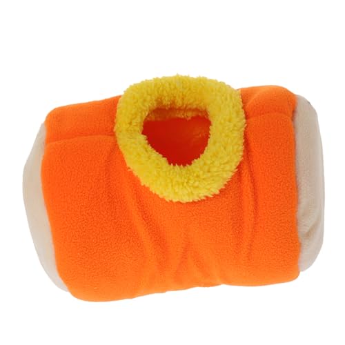 GALPADA Mini Hamster Atmungsaktives Kleintier Hideout Weiche Chinchilla Hängematte Komfortables Schlafhaus für Hamster Meerschweinchen und Kleine Haustiere für Kalte Tage GALPADA Mini Hamster Atmungsaktives Kleintier Hideout Weiche Chinchilla Hängematte Komfortables Schlafhaus für Hamster Meerschweinchen und Kleine Haustiere für Kalte Tage von GALPADA
