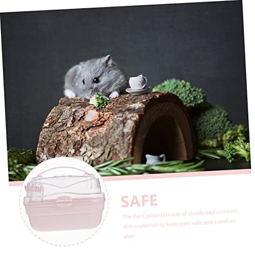 GALPADA Outdoor Hamster Carrier Kunststoffbox mit Luftschlitzen Stabiles Reisegehege für Hamster und Kleine Haustiere Tragbare Transportbox für Ausflüge und Reisen GALPADA Outdoor Hamster Carrier Kunststoffbox mit Luftschlitzen Stabiles Reisegehege für Hamster und Kleine Haustiere Tragbare Transportbox für Ausflüge und Reisen von GALPADA