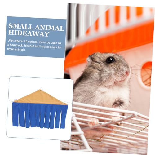 GALPADA Pet Eckversteck für Kleintiere Baumwoll Hängematte und Versteck Geeignet für Meerschweinchen Hamster Frettchen Kaninchen Installieren Dekoratives Käfigzubehör in Kaffee und GALPADA Pet Eckversteck für Kleintiere Baumwoll Hängematte und Versteck Geeignet für Meerschweinchen Hamster Frettchen Kaninchen Installieren Dekoratives Käfigzubehör in Kaffee und von GALPADA