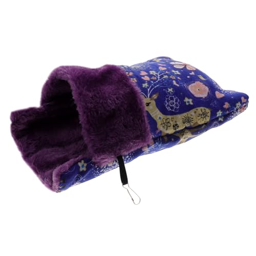 GALPADA Schlafsack Hamsterbett Für Den Innenbereich Haustierbett Beutel Meerschweinchen Hängematte Hamsterversteck Kleintier Hamsterschlafsack Nagetierplüsch GALPADA Schlafsack Hamsterbett Für Den Innenbereich Haustierbett Beutel Meerschweinchen Hängematte Hamsterversteck Kleintier Hamsterschlafsack Nagetierplüsch von GALPADA