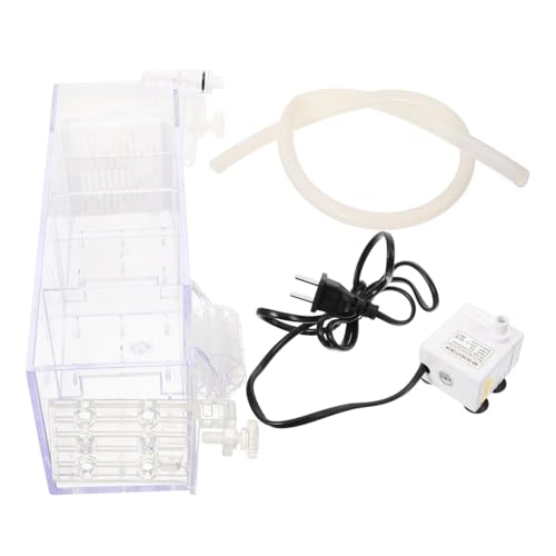 GANAZONO 1 Satz Filter für Fischbecken Wasser Teich Spender Reiniger Tank Pumpe System Filter für Aquarium Filterwerkzeug für Aquarien Aquarienbedarf Aquariumzubehör Acryl von GANAZONO