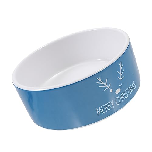 GANAZONO 1 Stück Keramischer Futternapf mit Weihnachtsmotiv für Haustiere Niedlicher Elch Design Napf für Katzen und Hunde Spülmaschinenfest und Langlebig für Festliche Fütterung GANAZONO 1 Stück Keramischer Futternapf mit Weihnachtsmotiv für Haustiere Niedlicher Elch Design Napf für Katzen und Hunde Spülmaschinenfest und Langlebig für Festliche Fütterung von GANAZONO