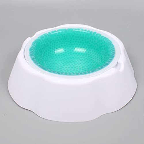 GANAZONO 1 Stück Kühlender Haustiernapf für Sommer Pet Cooler Bowl aus Langlebigem Material für Hunde und Katzen Leicht und Platzsparend Einfach zu Reinigen Geeignet für Futter und Wasser GANAZONO 1 Stück Kühlender Haustiernapf für Sommer Pet Cooler Bowl aus Langlebigem Material für Hunde und Katzen Leicht und Platzsparend Einfach zu Reinigen Geeignet für Futter und Wasser von GANAZONO