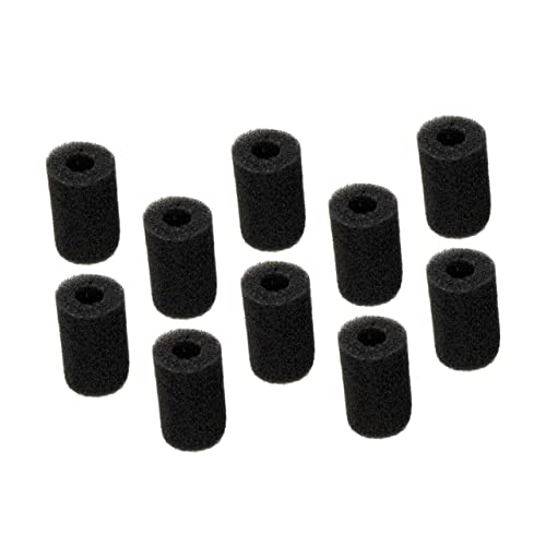 GANAZONO 10St Filter-Aquarium Aquariumschwamm Tankfilter Kanisterfilter-Einlassschwamm Filtereinlassabdeckung Schaumschwamm tauchfähig Abs schwammfilter Sponge Filter Vorfilterschwamm Black von GANAZONO