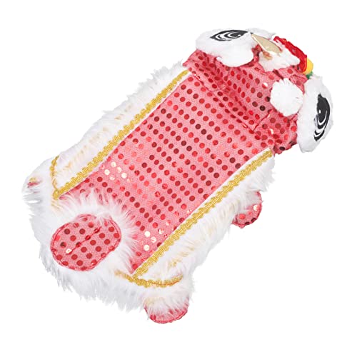 GANAZONO 1Stk Kleidung für Haustiere Hundegeburtstags-Outfit Hundekostüme mittel Hunde-Halloween-Kostüme REH hundekleidung hundebekleidung Hundetanz-Löwenkostüm Haustierkleidung Polyester von GANAZONO