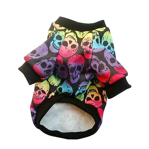 GANAZONO 1stk Halloween-Haustier-Sweatshirt Bausatz Hunderampe Körperpflege Lustig Hundespielzeug Hundeshampoo ähne Welpe Windeln Kostü Hundeperücke Hundemäntel Hunde-Sweatshirt Baumwolle von GANAZONO