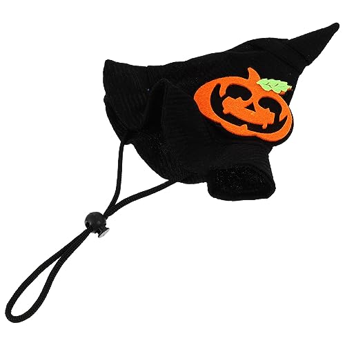 GANAZONO 1stk Haustier-Halloween-Hut Hund Dinosaurierkostüm Cowgirl Tierkostüm Outfits Mütze Kappe Halloween-Dekorationen Katzenkostüm Welpe Züchten Mantel Polyester Black von GANAZONO