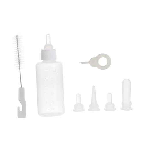 GANAZONO 2 Sätze Pet Nursing Bottle Flasche für Katzen und Hunde zur Fütterung von Welpen und Kätzchen Tragbar und Praktisch für Unterwegs GANAZONO 2 Sätze Pet Nursing Bottle Flasche für Katzen und Hunde zur Fütterung von Welpen und Kätzchen Tragbar und Praktisch für Unterwegs von GANAZONO