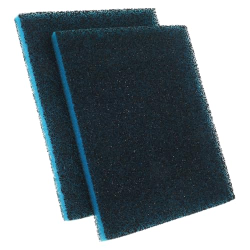 GANAZONO 2 Stück Aquarium Pad Aquarium Schwamm Für Aquarien Aquarium Schwamm Schwarz von GANAZONO