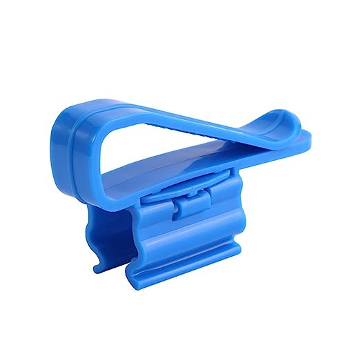 GANAZONO 2St Wasserhalter für Aquarien Aquarium Wasserrohrklemme Fischbehälter Rohrklemme Wasserrohrclip für Aquarium Schlauch Pumpe Gel Tank Wasserclip Zubehör für Fischaquarien Blue von GANAZONO