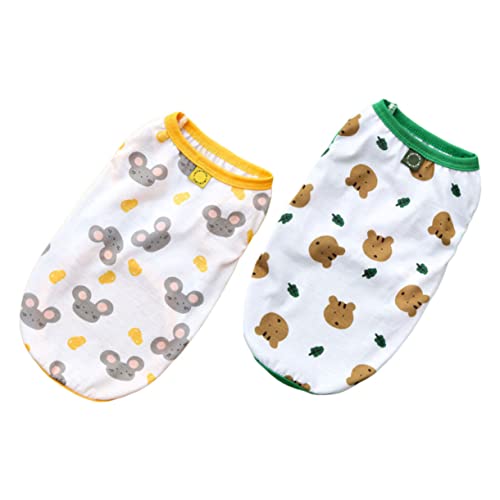 GANAZONO 2st Hundeweste Hundehütte Hundekleidung Eisweste Für Hunde Atmungsaktive Haustierwesten Balsam Kleine Hunde-Outfits Züchten Kühlweste Für Hunde Haustierkleidung Polyester von GANAZONO