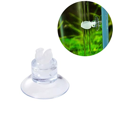 GANAZONO 30St Airline-Schlauchhalter Wasser wiederaufladbar Schwamm Aquariumheizung Fischpumpe Fish Tank Accessories Aquarium Suction Cups Airline-Schlauchclip Saugnapf für Fischbecken von GANAZONO