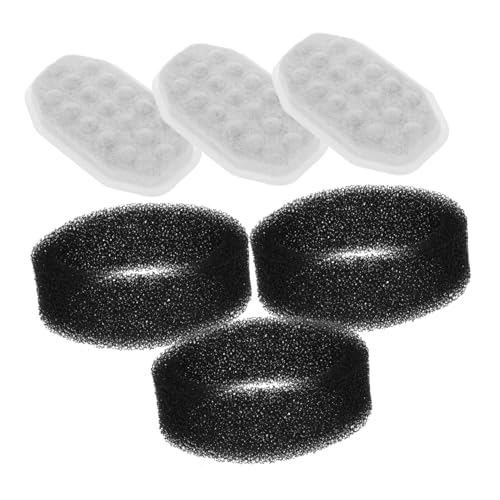 GANAZONO 3pcs Katzenbrunnenfilter Haustierwasserbrunnenfilter Haustierwasserspender-filtrationsmaterial von GANAZONO