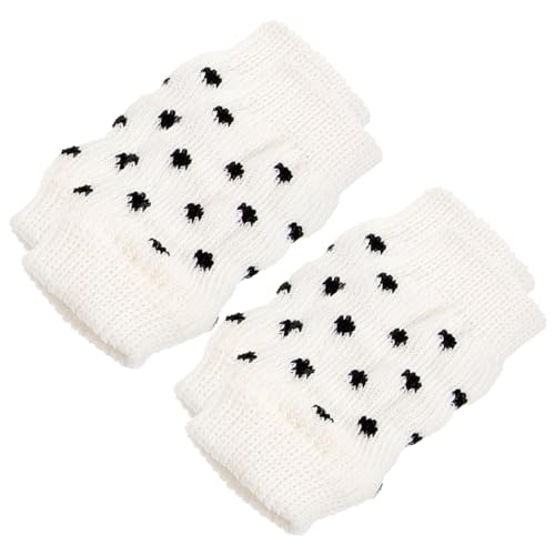 GANAZONO 4pcs Haustiersocken Hundemäntel Dackel Verbandschuhe Für Hunde Hundeschuhe Pfoten Hundestiefel Hundeoverall Zehengreifer Für Hunde Traktionssocken Für Hunde Welpe Weiß Baumwolle von GANAZONO