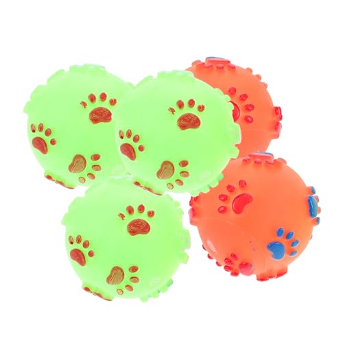 GANAZONO 5St Haustier unverwüstliches Hundespielzeug großes Hundespielzeug Hundegrube Hundeball Dog Activity Dog Toy dogball Soundspielzeug für Hunde Sound- für Haustiere von GANAZONO