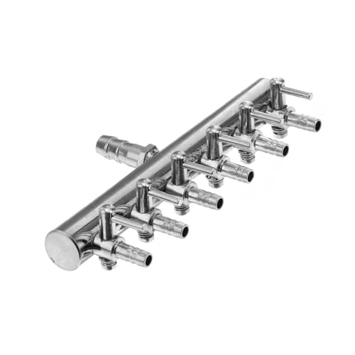 GANAZONO Luftpumpe Für Aquarien Hebelsteuerung Verteiler Verteiler 4mm Auslass Verteiler von GANAZONO