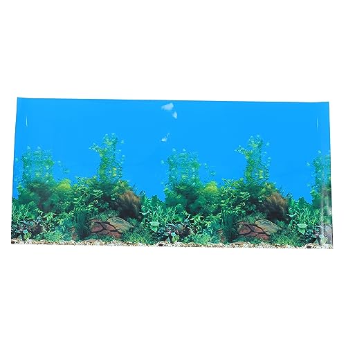 GANAZONO Aquarium Hintergrundpapier 3D-Bilder Kieselsteine ​​für Aquarien Aquarienschläuche Halterung Für Aquarien Stand Zange Auto Anlage Kühler Aufkleber Für Aquarien Netz von GANAZONO