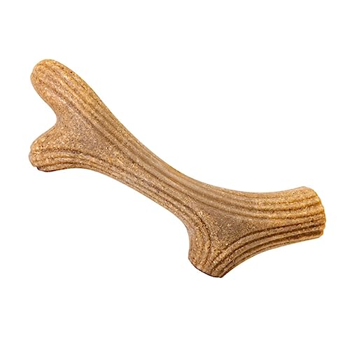 GANAZONO Beiß für Hunde Leckerlis für Hunde zur Bereicherung von Hunden zäh Geweih Interactive Dog Toys Dog chew Toy Haustier Kauspielzeug für Welpen hölzern von GANAZONO