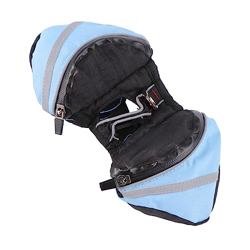 GANAZONO Camping Rucksack für Hunde Dog Backpack hunderucksäcke hundetransporttasche hundetragerucksack kleine Hundeleine Hundedecke hundekotbeutel Hund satteltasche Hunderucksack Blue von GANAZONO