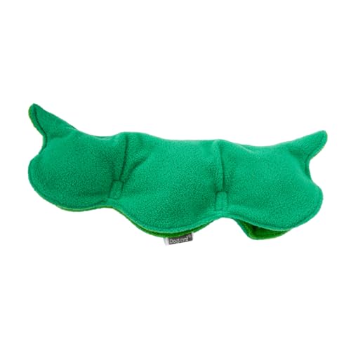 GANAZONO Erbsenschnüffelspielzeug Welpe Hundespielzeug für Aggressive Kauer Hundenapf Interactive Dog Toys interaktives Haustierbedarf Kauspielzeug für Haustiere Polarfleece Green von GANAZONO