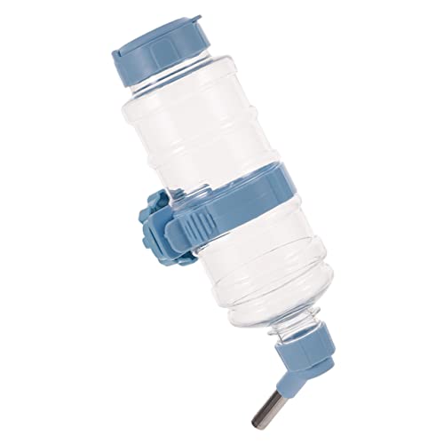 GANAZONO Hängender Wasserspender für Kaninchen und Kleintiere Auslaufsicher Tragbare Trinkflasche mit Rollenkugel Design für Reisen und Käfigmontage Transparente GANAZONO Hängender Wasserspender für Kaninchen und Kleintiere Auslaufsicher Tragbare Trinkflasche mit Rollenkugel Design für Reisen und Käfigmontage Transparente von GANAZONO