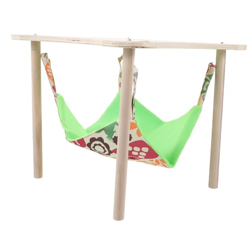 GANAZONO Hängende Hamster-hängematte Meerschweinchen-Bett-Set Rattan-hängematte für Haustiere von GANAZONO