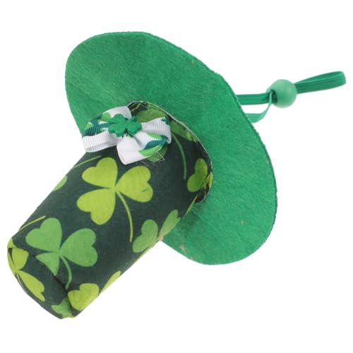 GANAZONO Haustier Hut The Holliday tiermützen Dog Costume Dogs katzenmütze Hundekostüme Hundemützen für große Hunde Hut für Hund Stilvolle Hundemütze Hut für Katze Baumwolle Polyester Green von GANAZONO