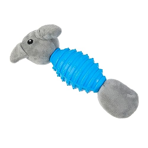 GANAZONO Haustier Interactive Dog Toys interaktives Hundespielzeug für Welpen Kauer interaktives Welpenspielzeug Haustier nagendes PP Baumwolle Blue von GANAZONO