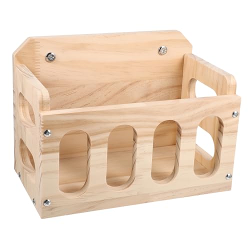 GANAZONO Hollow Feeder Holzfütterer Für Kaninchen Platzsparende Futterstation Für Kleintiere Wie Meerschweinchen Und Chinchillas Installieren Aus Hochwertigem Holz Gefertigt Verhindert GANAZONO Hollow Feeder Holzfütterer Für Kaninchen Platzsparende Futterstation Für Kleintiere Wie Meerschweinchen Und Chinchillas Installieren Aus Hochwertigem Holz Gefertigt Verhindert von GANAZONO