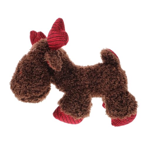 GANAZONO Hund weihnachtsspielzeug Kleines Hunde-Weihnachtsspielzeug Beiß für Welpen Dackel Tiere Interactive Dog Toys Dog chew Toy Interaktives Hundespielzeug Heimtierbedarf Plüsch von GANAZONO