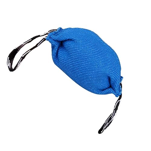 GANAZONO Hundebissstab hundeintelligenz Dog Toy hundespielzeuge Stockspielzeug Unzerstörbares Hundespielzeug Haustier Beiß Backenzahnstange des Hundes feines Leinen Blue von GANAZONO