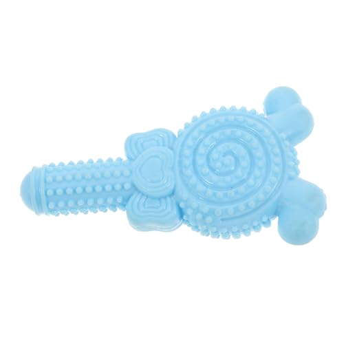 GANAZONO Hundespielzeug Interactive Dog Toys knete chew Toy Hundezahnbürstenspielzeug für Haustiere Kauspielzeug für den Haushalt kleines molares Sky-Blue von GANAZONO