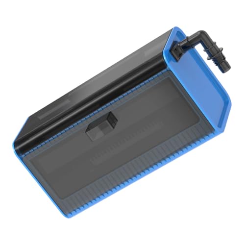 GANAZONO Kasten Filter Für Fischbecken System Aquarium Haustier Tank Wasser Groß Aquarienfilter Schwamm Panzer Reiniger Interne Filterpumpe Brunnen Spender Schwimmbad Plastik Black von GANAZONO