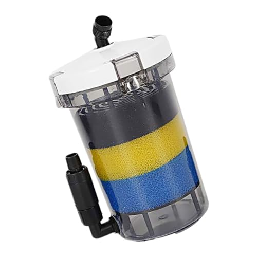 GANAZONO Kasten Filter für Fischbecken außenfilter wasseraufbereitung Aquariumfilter Filter für Fischtank Aquarium Wasseraufbereiter Externer Filter für Aquarium Leiser Aquarienfilter Abs von GANAZONO