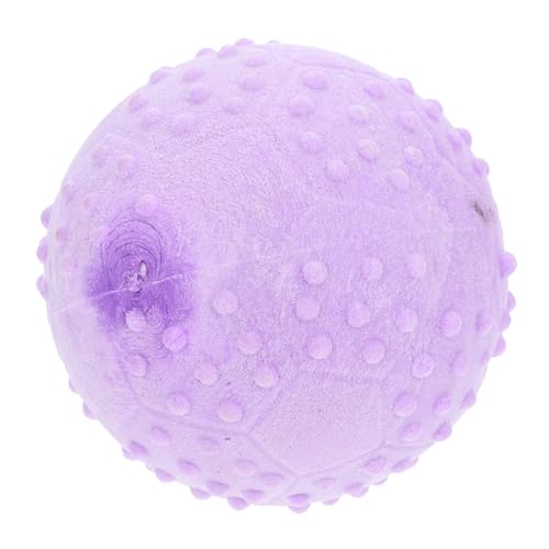 GANAZONO Kauspielzeug Für Haustiere Haustierspielzeug Hunde Ball Kauer Welpenspielzeug Hunde-Puzzle- Spielzeugkorb Für Hunde Hundespielzeug Behandeln Mahlkugel Gummi Violet von GANAZONO