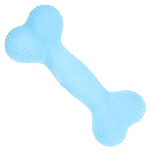 GANAZONO Kauspielzeug für Hunde Quietschendes Hundespielzeug kräuseln Interactive Dog Toys Dog chew Toy Aggressive Kauspielzeuge für Hunde Kauspielzeug für mittelgroße Hunde Sky-Blue von GANAZONO