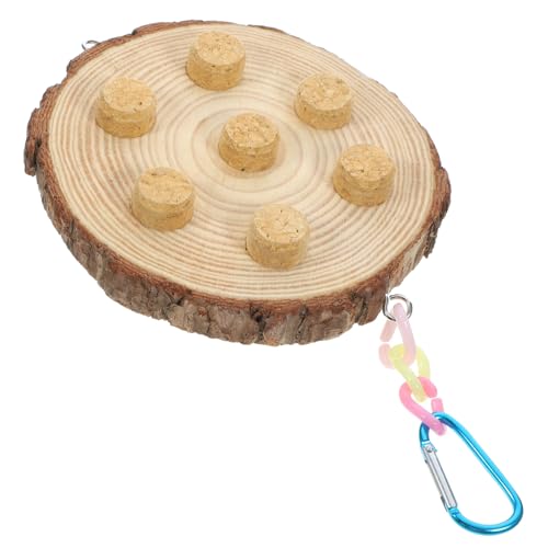 GANAZONO Kauspielzeug für Papageien Papageienspielzeug Käfig Pole flattern Nest Hamster Hase vogelspielzeug nymphensittich Parrot Toys Haustier Bissfestes Vogelspielzeug hölzern von GANAZONO